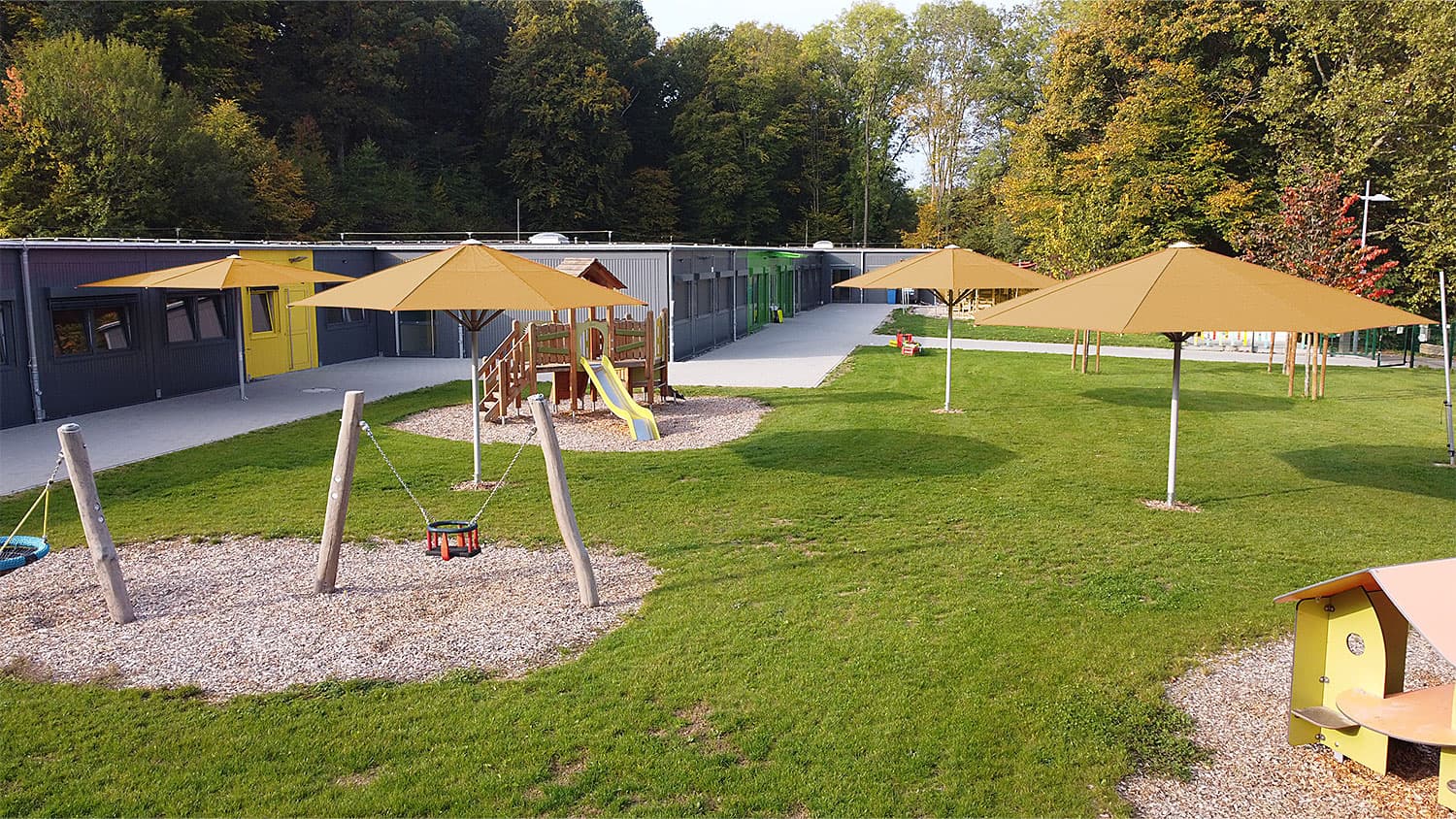 Spielplatz von Kindergarten bzw. Kita in Amorbach