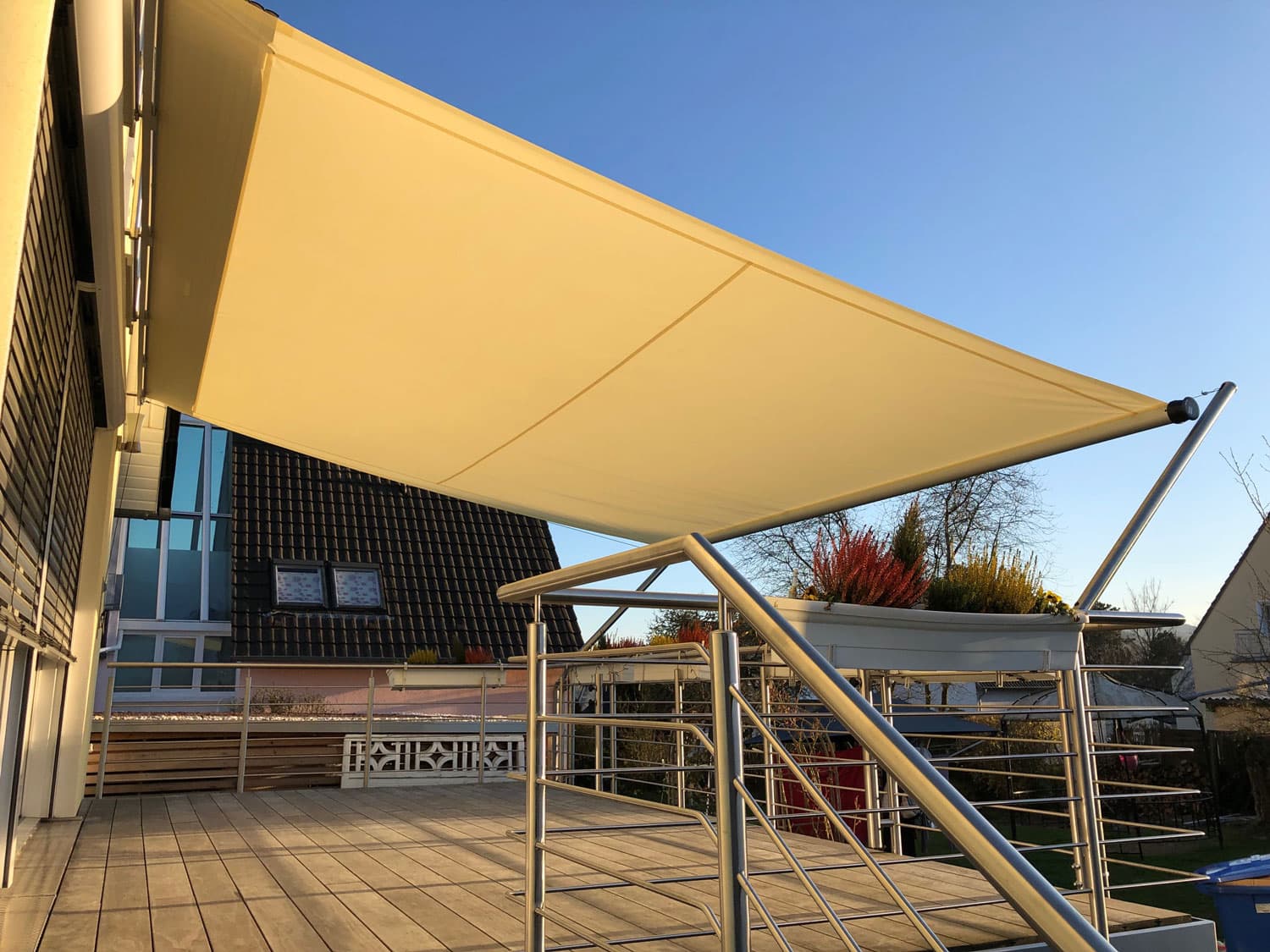 Segelmarkisen von Shadesign  Friedrich Pesch GmbH