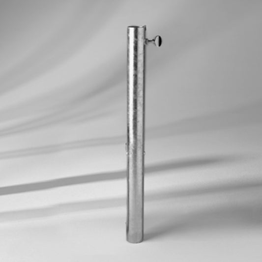 Übergangsrohr ST, Ø 25–33mm, Stahl feuerverzinkt